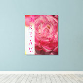 DREAM Watercolor Leinwand Wrap (Insitu (Holzboden))