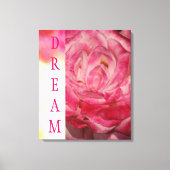 DREAM Watercolor Leinwand Wrap (Vorderseite)