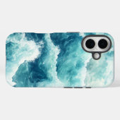 Dream Watercolor Wave Movie Phone Case (Rückseite (Horizontal))