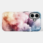 Dream Watercolr Sunset Bloom Phone Case (Rückseite (Horizontal))