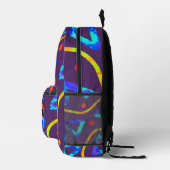 Dream Wave Festival - Arcade Crunch 1 Bedruckter Rucksack (Rechts)