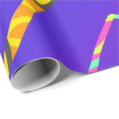 Dream Wave Festival - California Tiger Geschenkpapier (Rolleneckpunkt)