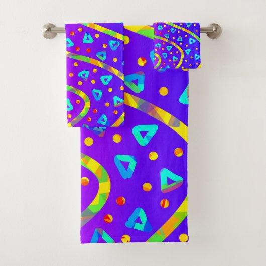 Dream Wave Festival - Cool Candy Rain Badhandtuch Set (Insitu)