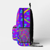 Dream Wave Festival - Cool Candy Rain Bedruckter Rucksack (Rechts)