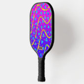 Dream Wave Festival - Cooles Candy Rain Pickleball Schläger (Links)