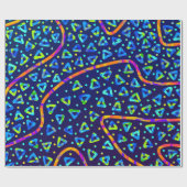 Dream Wave Festival - Electric Crumble 1 Geschenkpapier (Flach)