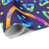 Dream Wave Festival - Electric Crumble 1 Geschenkpapier (Rolleneckpunkt)