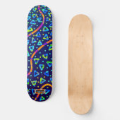 Dream Wave Festival - Electric Crumble 1 Skateboard (Vorderseite)
