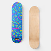 Dream Wave Festival - Electric Crumble 8 Skateboard (Vorderseite)