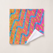 Dream Wave Festival - Sommer Buzz Badhandtuch Set (Waschlappen)