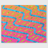 Dream Wave Festival - Sommer Buzz Geschenkpapier (Flach)