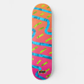 Dream Wave Festival - Sommer Buzz Skateboard (Vorderseite)
