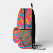 Dream Wave Festival - Summer Buzz Bedruckter Rucksack (Rechts)