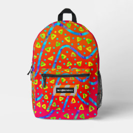 Dream Wave Festival - Warm Candy Rain Bedruckter Rucksack