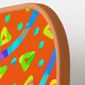 Dream Wave Festival - Warm Candy Rain Pickleball Schläger (Linke Seite)