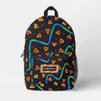 Dream Wave Festival - Wilde Energie 1 Bedruckter Rucksack