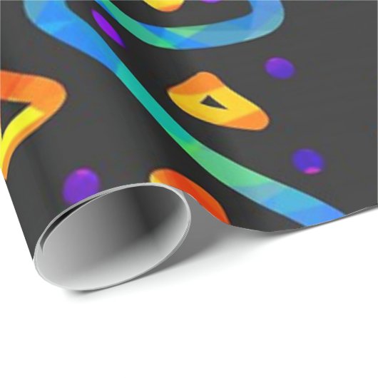 Dream Wave Festival - Wilde Energie 1 Geschenkpapier (Rolleneckpunkt)