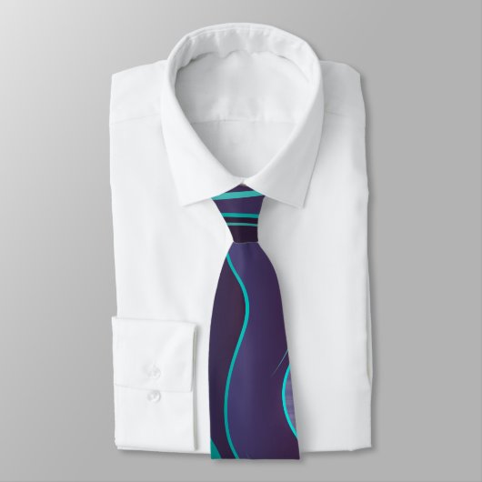 Dream Waves Necktie Krawatte (Gebunden)
