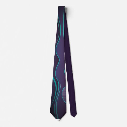 Dream Waves Necktie Krawatte (Vorderseite)
