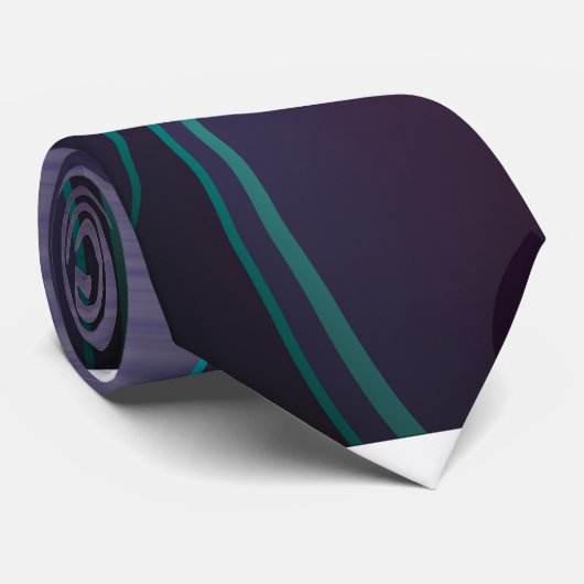 Dream Waves Necktie Krawatte (Gerollt)