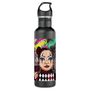Dream Wild Goth Girl Edelstahlflasche