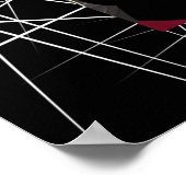 Dream Wild Goth Girl Poster (Ecke)