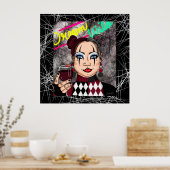 Dream Wild Goth Girl Poster (Küche)