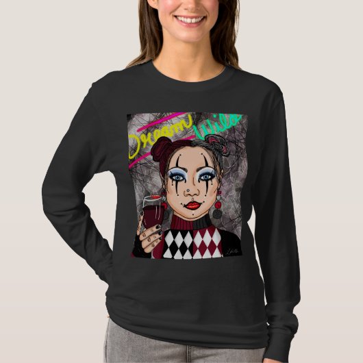 Dream Wild Goth Girl T-Shirt (Vorderseite)
