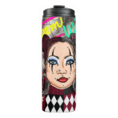 Dream Wild Goth Girl Thermosbecher (Vorderseite)