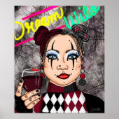 Dream Wild | Goth Lady Poster (Vorne)