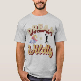 Dream Willy Ästhetische Retro Moon & Stars T - Shi T-Shirt