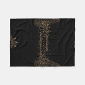 Dream Wings Fleece Blanket (Vorderseite (Horizontal))