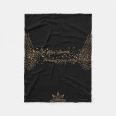 Dream Wings Fleece Blanket (Vorderseite)