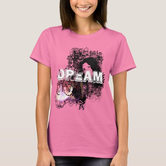 Dream Wirbel Music Grunge T-Shirt (Vorderseite)
