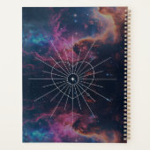 Dream with Purpose- Cosmic Intention Planner Planer (Rückseite)