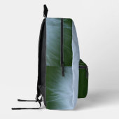 "Dream" with Wispy Dandelion Fluff Background Bedruckter Rucksack (Links)