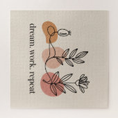 Dream. Work. Repeat Puzzle (Horizontal)