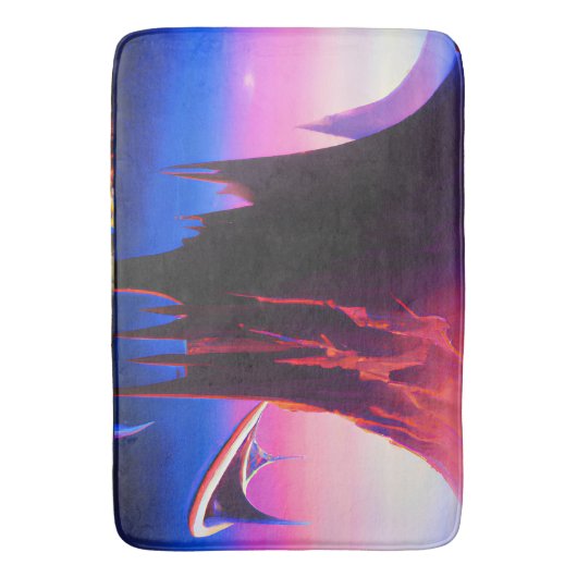 Dream World Oil Painting Badematte (Vorderseite Vertikal)