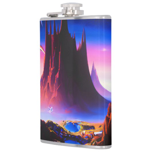 Dream World Oil Painting Flachmann (Links)