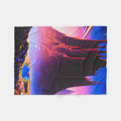 Dream World Oil Painting Fleecedecke (Vorderseite (Horizontal))