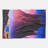 Dream World Oil Painting Geschirrtuch (Horizontal)