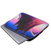 Dream World Oil Painting Laptopschutzhülle (Vorne Knopf)