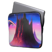 Dream World Oil Painting Laptopschutzhülle (Vorderseite Links)