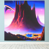Dream World Oil Painting Leinwanddruck (Insitu (Holzboden))