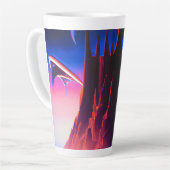 Dream World Oil Painting Milchtasse (Linke Ecke)