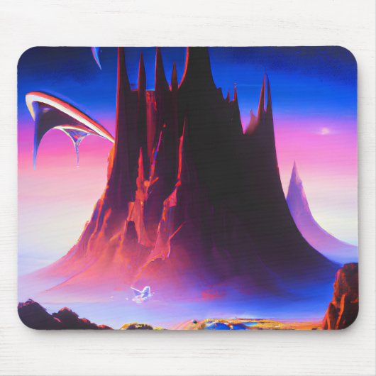 Dream World Oil Painting Mousepad (Vorne)