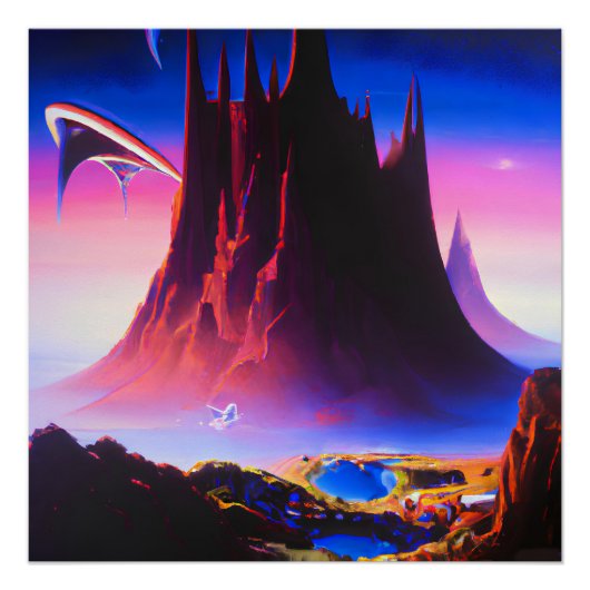 Dream World Oil Painting Poster (Vorderseite)
