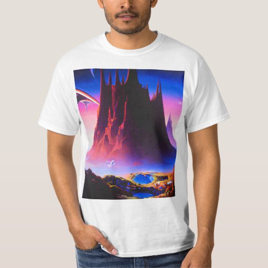 Dream World Oil Painting T-Shirt (Vorderseite)