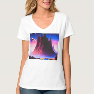 Dream World Oil Painting T-Shirt