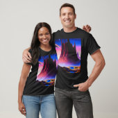Dream World Oil Painting T-Shirt (Unisex)